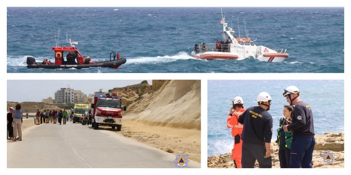 Qbajjar açıklarında 5 dalgıç için ortak kurtarma operasyonu
