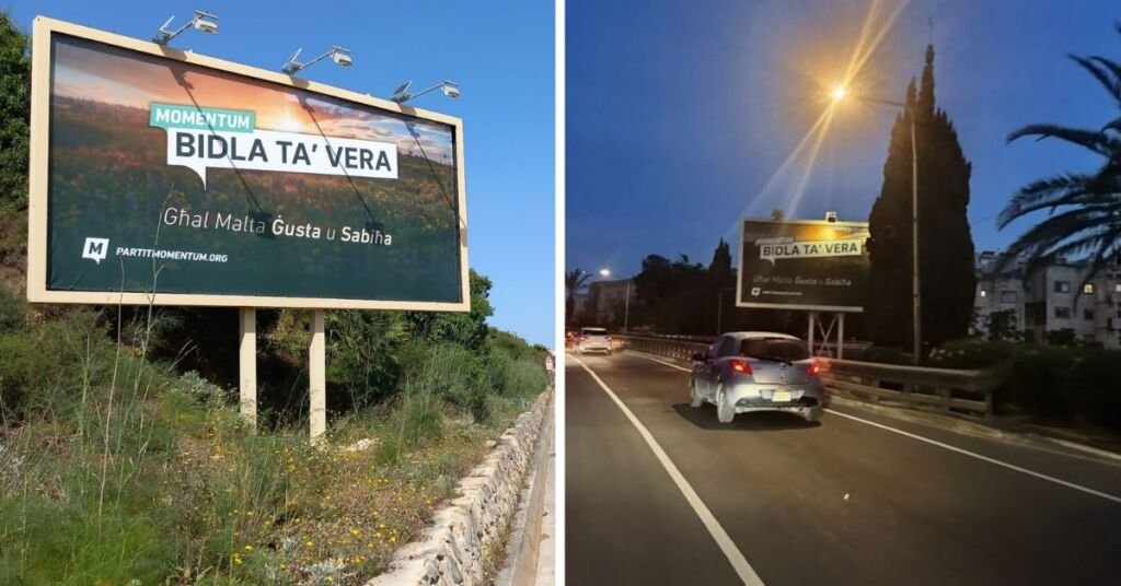 Momentum Partisi Seçim Kampanyasının Yeni Aşamasında Billboard Kampanyası Başlattı