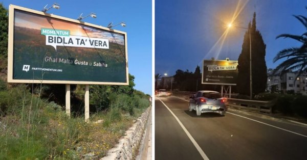Momentum Partisi Seçim Kampanyasının Yeni Aşamasında Billboard Kampanyası Başlattı