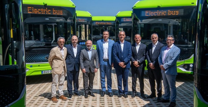 Gozo'da Sıfır Emisyonlu Elektrikli Otobüsler Hizmete Girdi