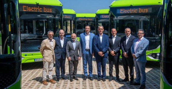 Gozo'da Sıfır Emisyonlu Elektrikli Otobüsler Hizmete Girdi