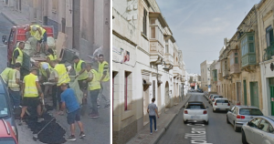 Gozo'da Bir Çukuru Doldurmak İçin 13 Kişi Geldi
