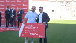Valletta FC, Meridianbet'in 3.000 Euro'luk FA Kupası Bağışı İçin Caritas Malta'yı Seçti