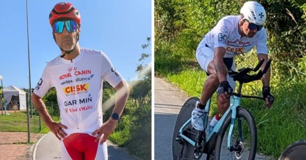 İzle: Dördüncü Gün – Fabio Spiteri Çift Deca Challenge'da 780 Kilometre Bisiklet Mesafesine Ulaştı