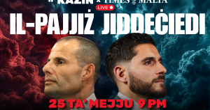 Borg ve Abela, Il-Każin x Times of Malta Canlı Tartışmasına Davet Edildi