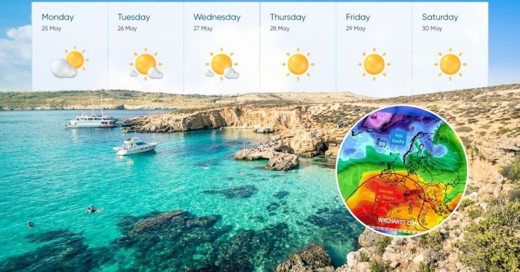 Malta'da Sıcaklıklar 29°C'ye Çıkacak: Yaz Resmen Geliyor