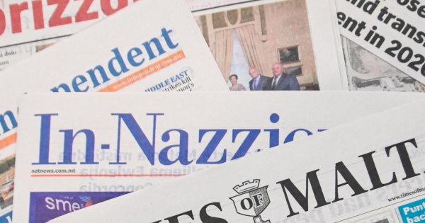 Malta'nın Cumartesi Manşetleri - 16 Mayıs 2026