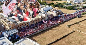Abela'dan PL mitinginde meydan okuma: 'Ya ben ya Alex Borg. Kime daha çok güveniyorsunuz?'