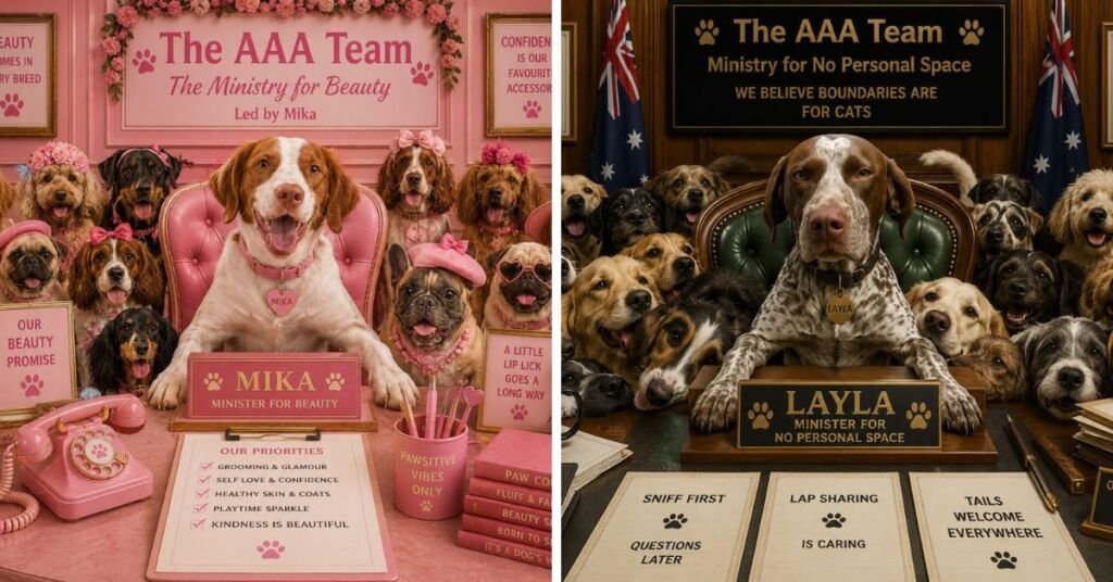 ‘Sınırlar Kediler İçindir’ — AAA, Seçim Temalı Sevimli Köpek Görselleri Paylaştı
