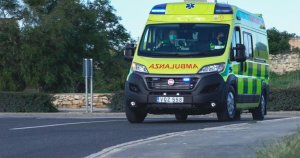 Gozo'da motosiklet kazasında bir kişi ağır yaralandı