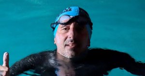 Maltalı Sporcu Fabio Spiteri 76 Kilometrelik Yüzüşü 42 Saatte Tamamladı