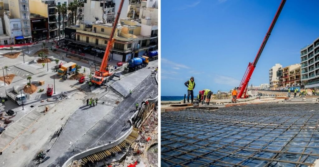 Buġibba Meydanı Yeniden Açılışa Hazırlanıyor: Proje Son Aşamada