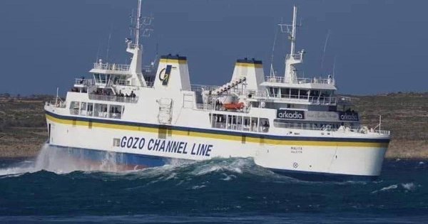 Gozo Channel Kötü Hava Nedeniyle İskele Değiştirdi