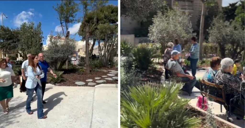 Żurrieq'te Misraħ il-Karmelitani Bahçesi Resmi Olarak Açıldı