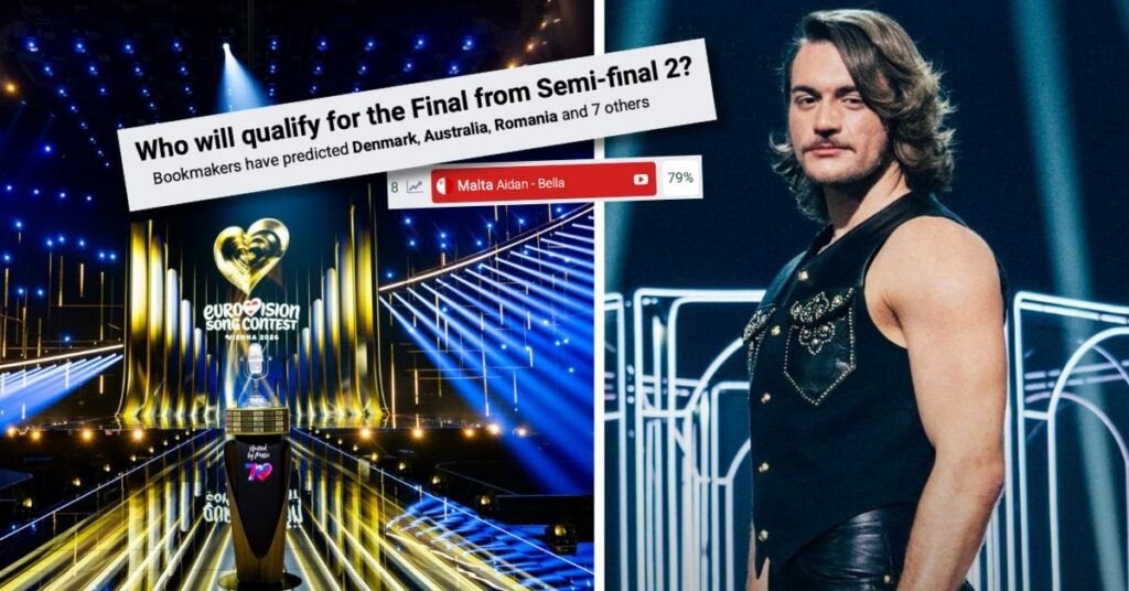 Aidan'ın Bu Gece Eurovision Finaline Kalma İhtimali %79, Malta Hâlâ İlk 10'da