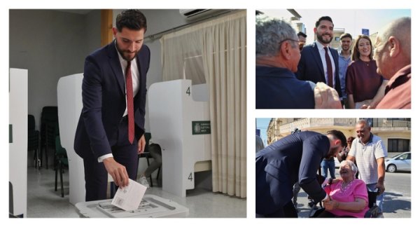PN Lideri Alex Borg, genel seçim için Gozo'da oyunu kullandı