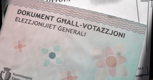 Oy pusulaları Pazartesi'den Perşembe'ye kadar Naxxar ve Victoria'dan alınabilecek
