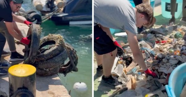 Żibel Gönüllüleri Manoel Adası Temizliğinde 1,4 Ton Atık Topladı