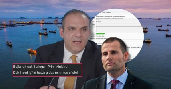 'Söyledikleri Yalan' – PN'nin LNG Önerisinin Yazarı Robert Abela'ya Sert Çıktı