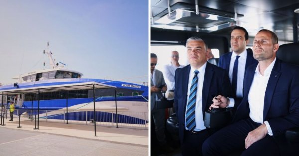 Robert Abela, Sliema, Buġibba ve Gozo'yu Bağlayan Yeni Hızlı Feribot Hatlarının Açılışını Yaptı