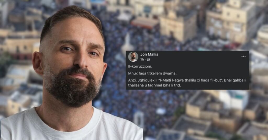 Jon Mallia: 'Yolsuzluk Kelimesi Kampanyadan Kayboldu'