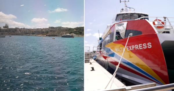 Sliema'dan kalkan yeni Gozo hızlı feribotunu test ettik, az kalsın kaçırıyorduk