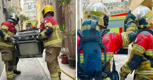 Qormi'deki Yapı Yangını İtfaiye Ekiplerince Kontrol Altına Alındı, Yaralanan Olmadı