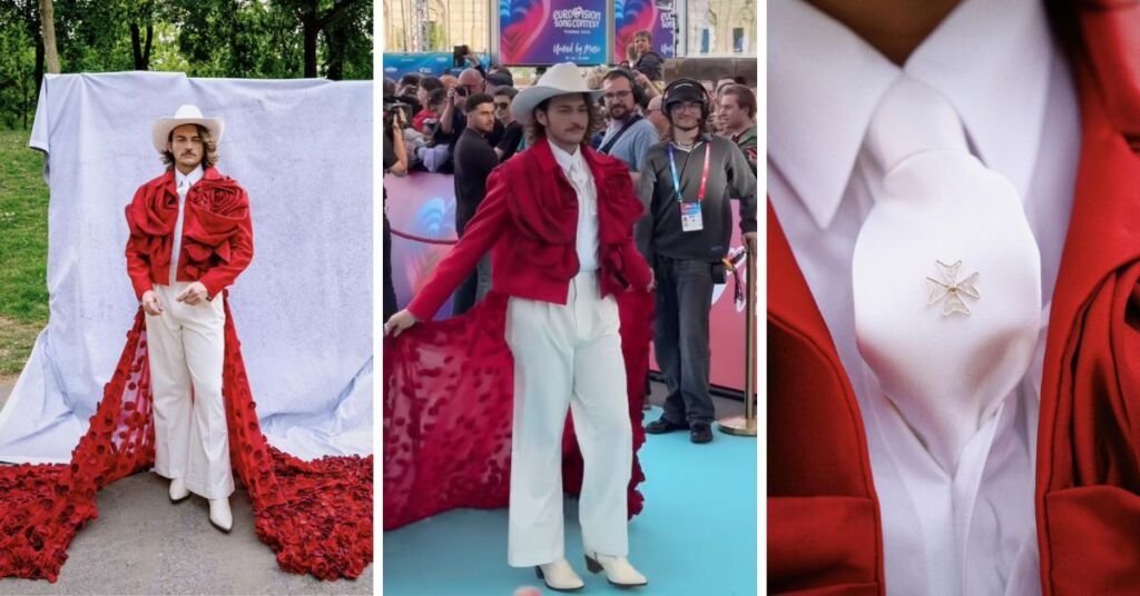 AIDAN, Eurovision Turkuaz Halı'da Tüm Bakışları Üzerine Topladı