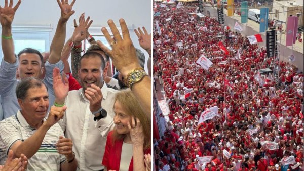 Robert Abela Tarihi Zaferi Ailesiyle Kutladı