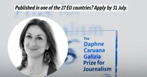AB, Daphne Caruana Galizia Gazetecilik Ödülü Başvurularını Açtı