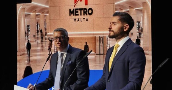 PN, Malta'nın İlk Metro Hattı İçin Beş Yıllık Detaylı Plan Açıkladı