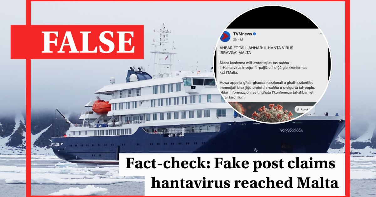 Doğrulama: Malta'da hantavirüs tespit edildiği iddiası asılsız