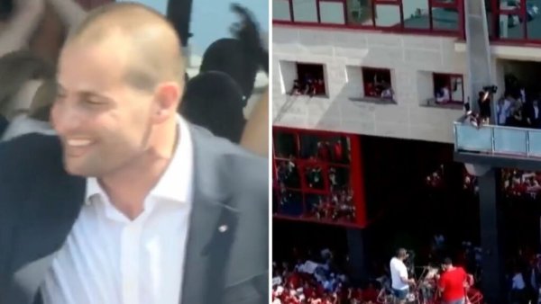 Robert Abela, Mile End'de Destekçilerine Seslendi