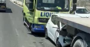 Birżebbuġa'da Korkunç Kaza: Otomobil İki Kamyon Arasında Sıkıştı