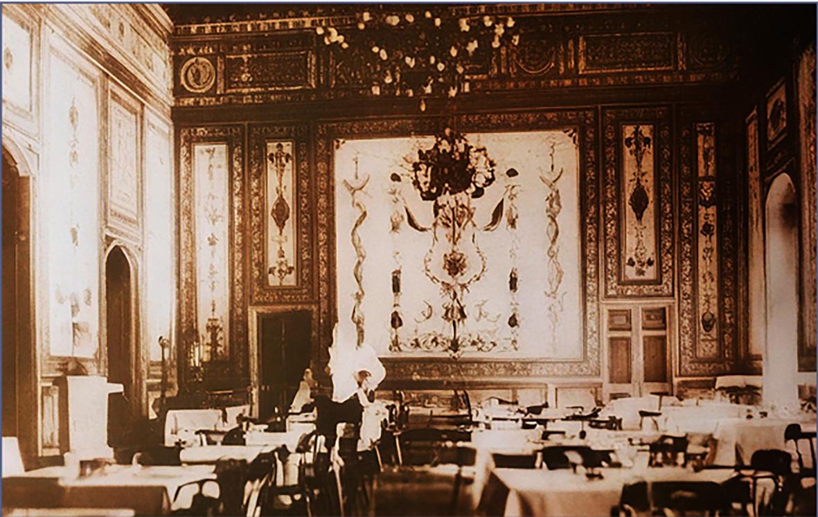 Valletta'daki eski bina. Auberge de Provence'in üst katındaki resimli salon yemekhane olarak kullanılıyordu. Fotoğraf: Union Club