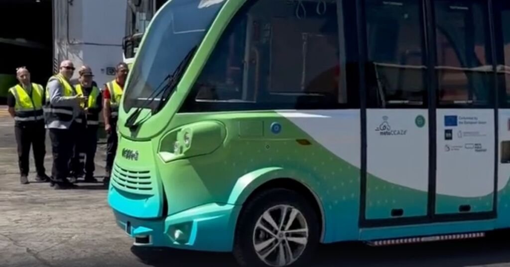 Malta Toplu Taşıma İlk Otonom Otobüsünü Test Etmeye Başladı