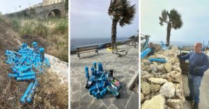 Għajnsielem Kırsalında Daha Fazla Güldürücü Gaz Tüpü Toplandı