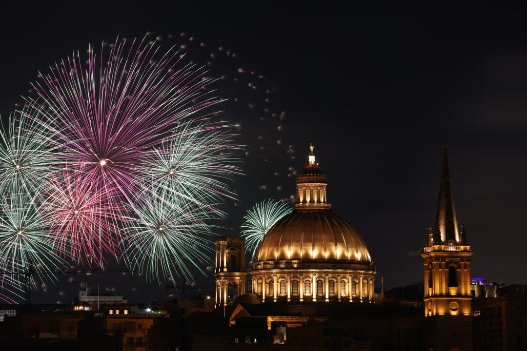 Havai fişek festivali - Fotoğraf: Malta International Fireworks Festival