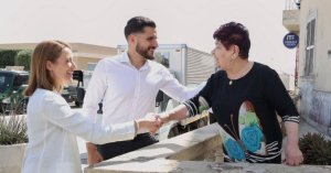 Alex Borg ve Roberta Metsola Mellieħa'da Ev Ziyaretleri Gerçekleştirdi