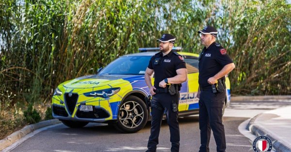 Malta polisinin hızlı müdahale biriminde yeni siyah üniforma dönemi