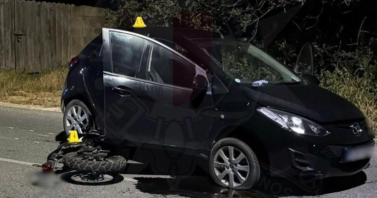 Rabat yakınlarında gece yarısı kazasında motosikletli ağır yaralandı