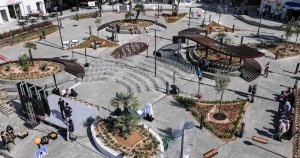 Buġibba Meydanı'nın yenileme çalışmaları tamamlandı