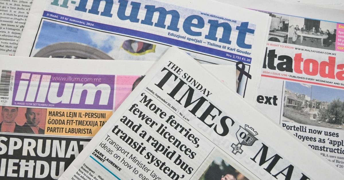 Malta Pazar Gazetelerinin Manşetleri - 3 Mayıs 2026