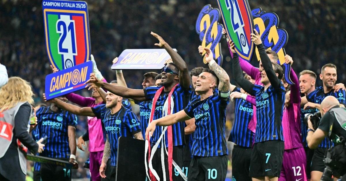 Inter Milan altı sezonda üçüncü kez İtalya şampiyonu oldu