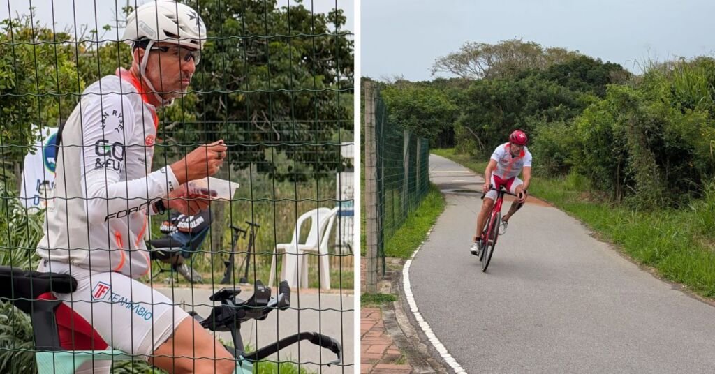 Fabio Spiteri 76 Kilometrelik Yüzüşün Ardından 24 Saatte 390 Kilometre Pedal Çevirdi