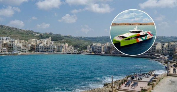 Gozo İş Odası, Marsalforn'a Yeni Hızlı Feribot Hattı Önerdi