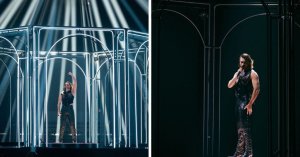 AIDAN'ın Eurovision Sahnesinden İlk Görüntüler Yarı Finalden Önce Paylaşıldı
