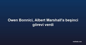 Owen Bonnici, Albert Marshall'a beşinci görevi verdi
