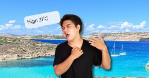 Malta'da Sıcaklıklar Bugün 31°C'ye Ulaşıyor, Sıcak Hava Devam Ediyor