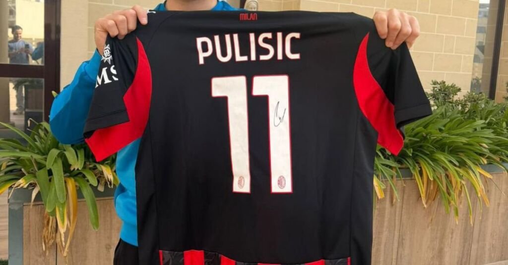 Puttinu Cares, Christian Pulisic İmzalı Milan Forması İçin Açık Artırma Başlattı
